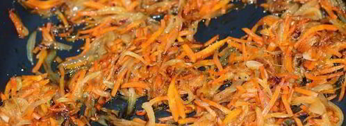 куриные зразы с морковью и луком. Шаг 7