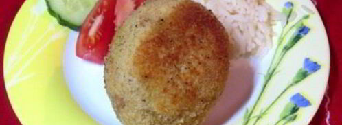 куриные зразы с яйцом и луком и шотландское яйцо. Шаг 17