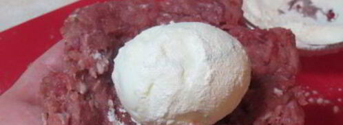 куриные зразы с яйцом и луком и шотландское яйцо. Шаг 10