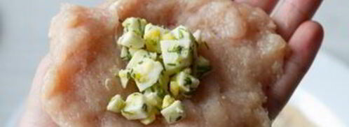 куриные зразы с яйцом. Шаг 4