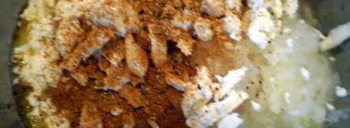 мясные зразы с клубникой и сыром фета. Шаг 3