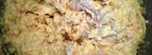 мясные зразы с клубникой и сыром фета. Шаг 4