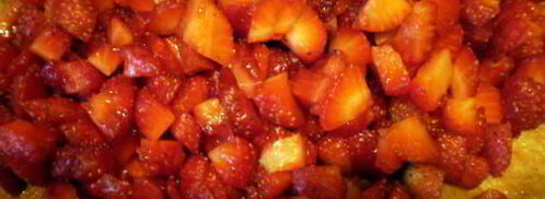 мясные зразы с клубникой и сыром фета. Шаг 6