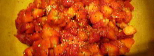 мясные зразы с клубникой и сыром фета. Шаг 7