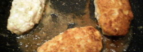 мясные зразы с клубникой и сыром фета. Шаг 10