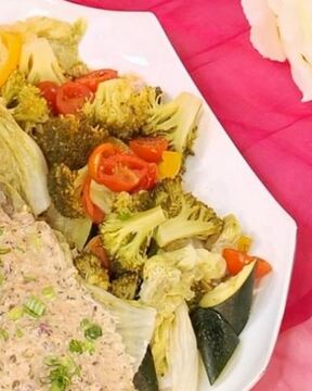 Нежные куриные зразы с овощами