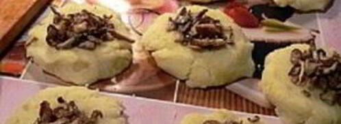 постные картофельные зразы с грибами. Шаг 3