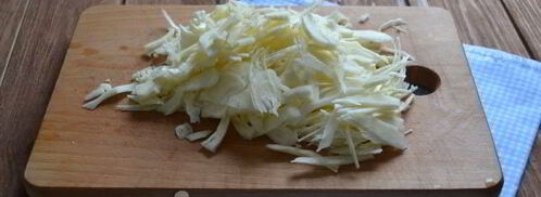 постные картофельные зразы с капустой. Шаг 3