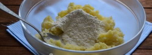 постные картофельные зразы с капустой. Шаг 9