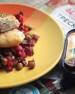 Рыбные зразы с печенью трески