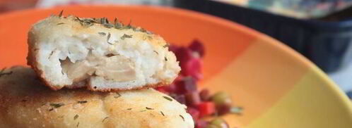 рыбные зразы с печенью трески. Шаг 6