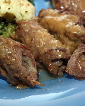 Зразы из говядины по-варшавски