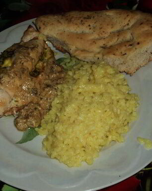 Зразы из индейки с сыром