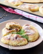 Зразы картофельные с фаршем в духовке