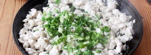 зразы картофельные с фаршем в духовке. Шаг 5