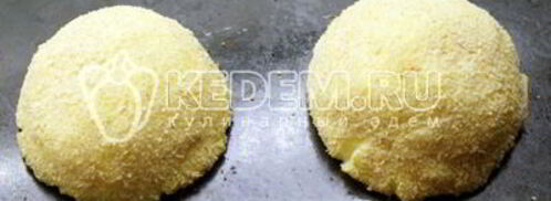 зразы картофельные с сыром. Шаг 4