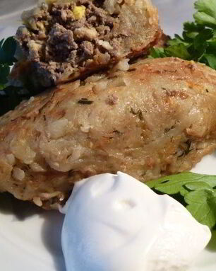 Зразы картофельные