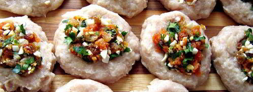 зразы куриные с сухофруктами под апельсиновым соусом. Шаг 9