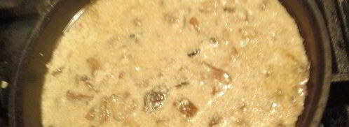 зразы с лесными грибами под соусом. Шаг 5