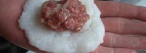 зразы с рисом и фаршем. Шаг 3