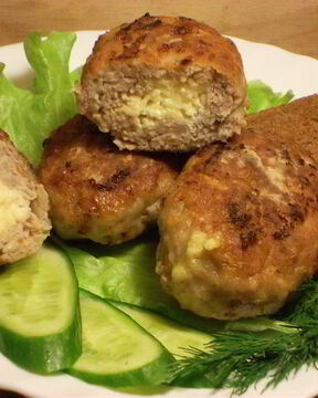 Зразы с сыром