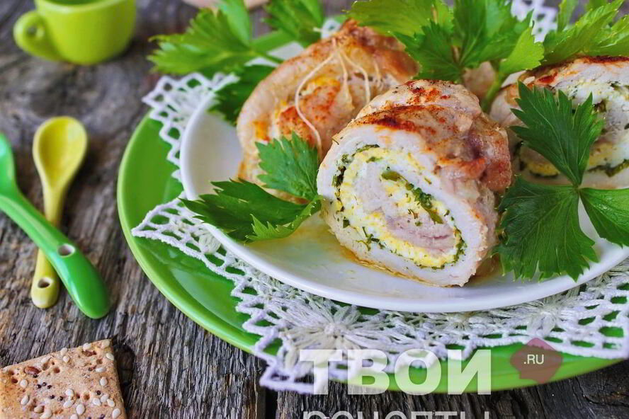 Рецепт зраз с яйцом