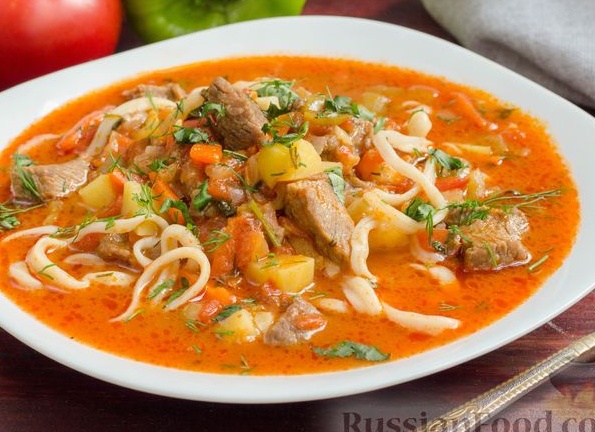 Рецепт вкуснейшего Лагмана