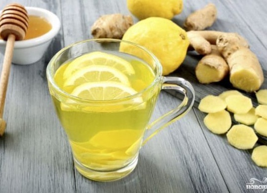 Имбирный чай с лимоном и медом: рецепт и польза согревающего напитка