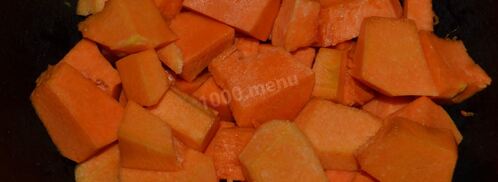 ароматная тыквенная каша с рисом. Шаг 2