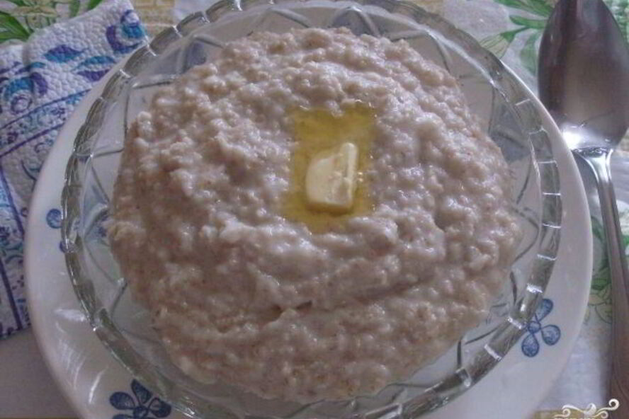Рецепт геркулесовой каши на молоке