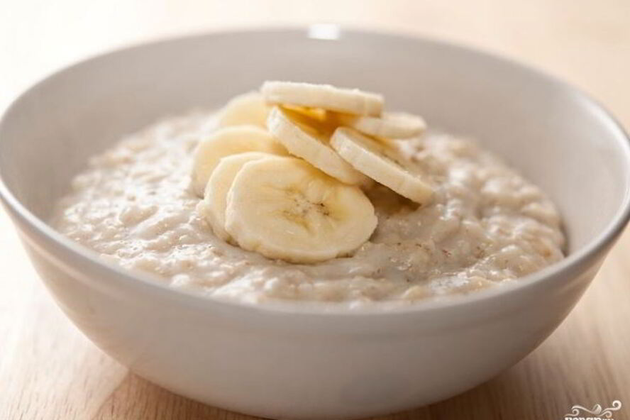 Рецепт геркулесовой каши в микроволновке
