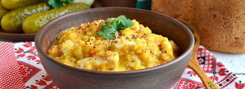 гороховая каша со свининой в мультиварке. Шаг 7