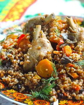 Гречка по-богатому