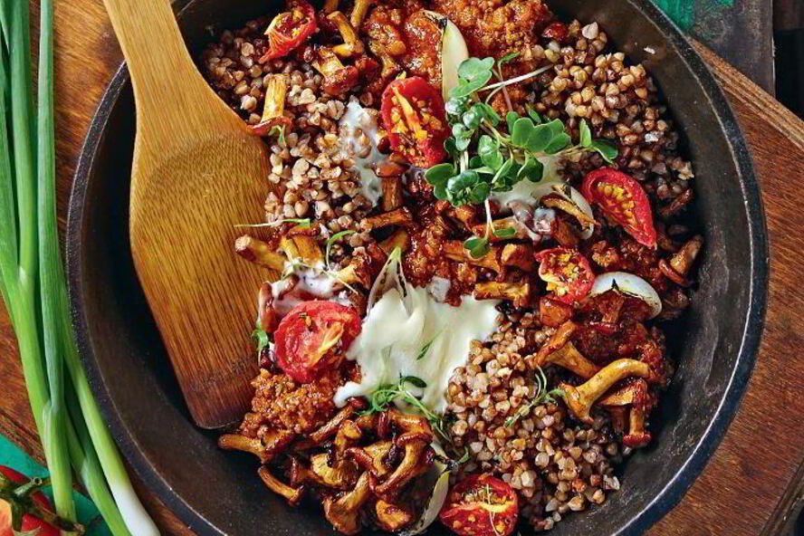 Рецепт гречки по-болонски