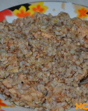 Гречка по-купечески с курицей