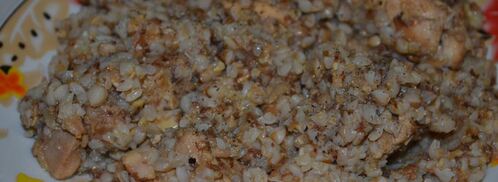 гречка по-купечески с курицей. Шаг 8