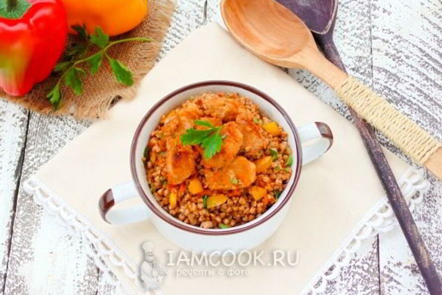 Рецепт гречки по-купечески в мультиварке со свининой