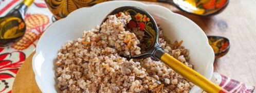 гречка с фаршем на сковороде. Шаг 8