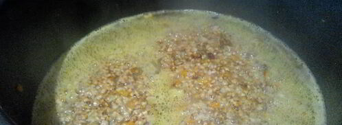 гречка с фаршем в мультиварке. Шаг 9