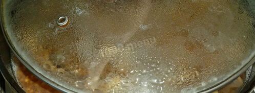 гречка с грибами и луком. Шаг 10