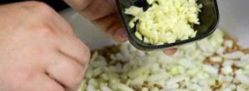 гречка с курицей в духовке. Шаг 3