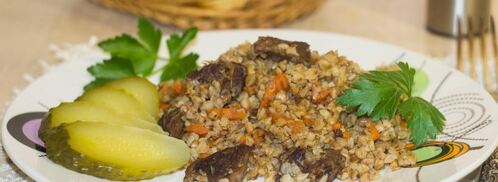 гречка с мясом и морковью в мультиварке. Шаг 19