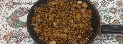 гречка с мясом в горшочках. Шаг 6