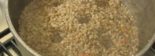 гречка с мясом в казане. Шаг 7
