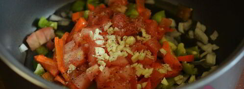 гречка с овощами. Шаг 4