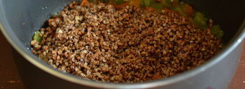 гречка с овощами. Шаг 6