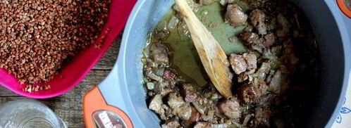 гречка с печенью. Шаг 4