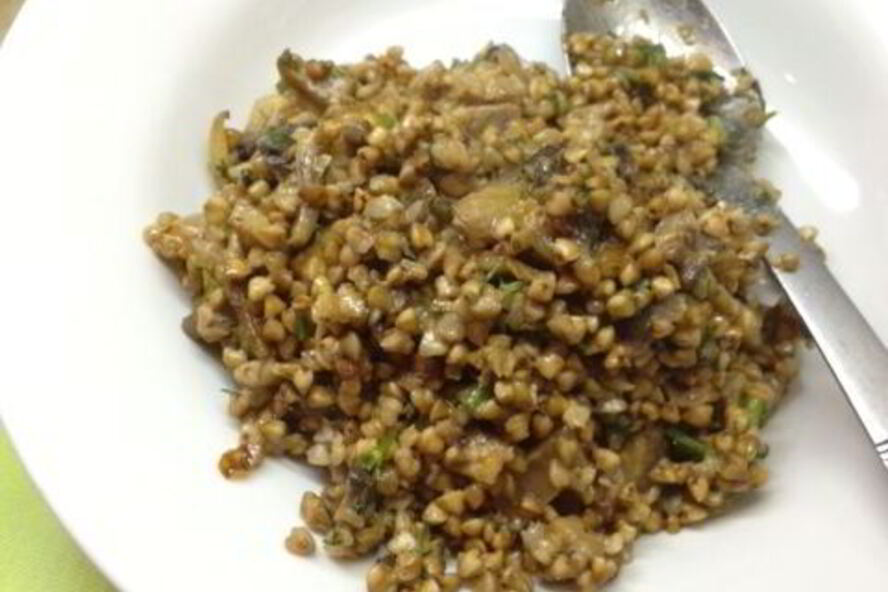 Рецепт гречки с шампиньонами