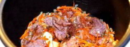 гречка с тушенкой и грибами. Шаг 2