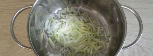 гречка с тушенкой в кастрюле. Шаг 6